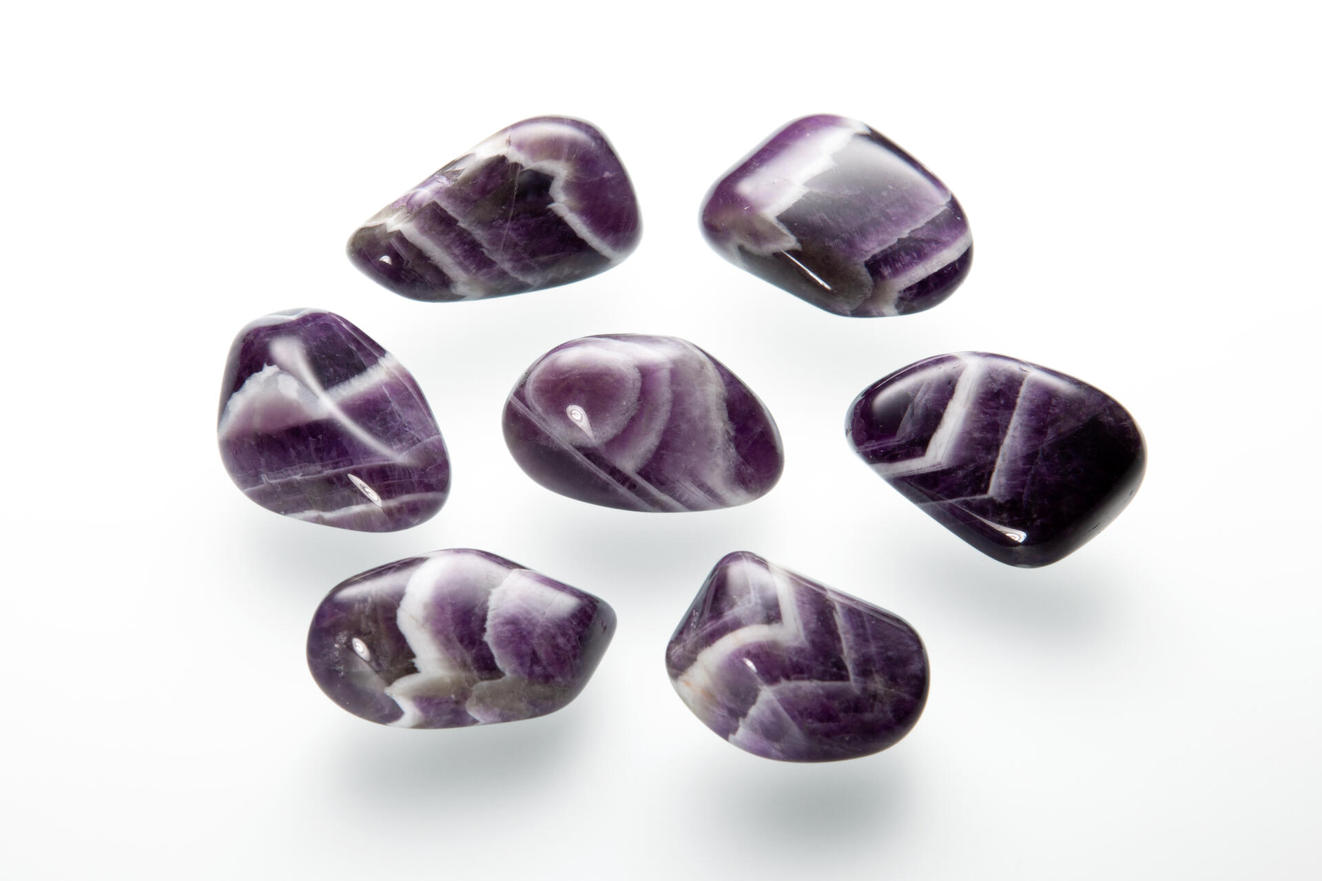 Amethyst Zebra Zambia AA | World of stones