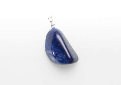 Aventurine Blue AA Tumbled Pendant