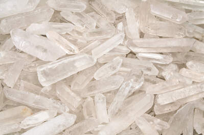 Rock Crystal Points Laser