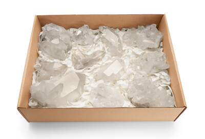 Rock Crystal Specimen Box