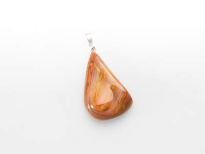 Agate Bahia Tumbled Pendant