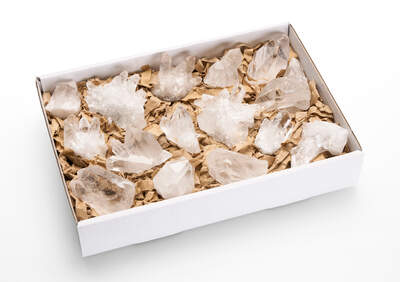 Rock Crystal Druse Box