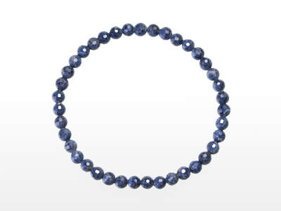 Sapphire Bead Faceted
