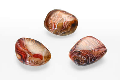 Achát barevný - Madagaskar