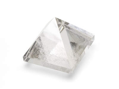 Rock Crystal Pyramid
