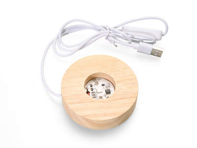 Color-changing Light Display Base