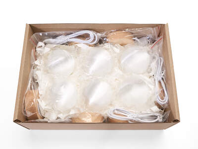 Selenite with Light Base Box