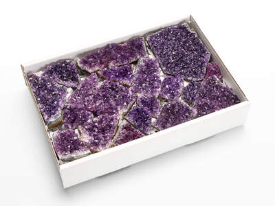 Sada ametyst drúza Uruguay EXQ