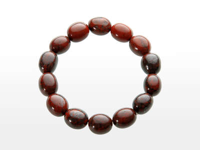 Jaspis brekcie tmavá troml