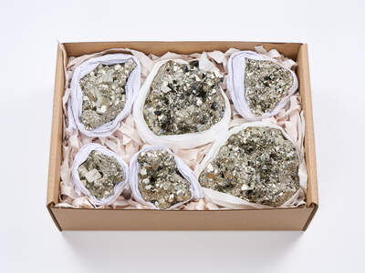 Pyrite Specimen Box