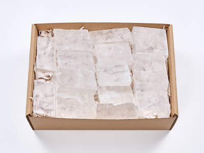 Calcite White Crystal Box