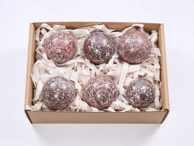 Jasper Leopard Sphere Box