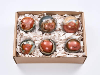 Jasper Polychrom Sphere Box
