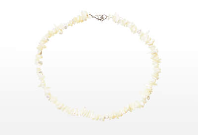 Mother of Pearl Chips Necklace
