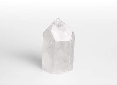 Rock Crystal Points Cut Base (0.1 - 2 kg)