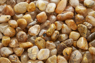 Rock Crystal with Rutile