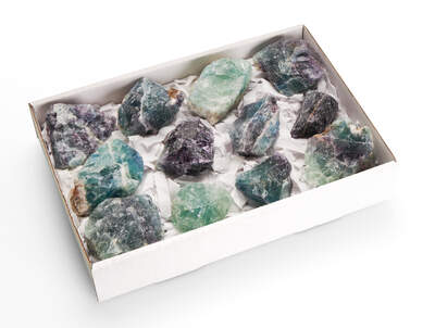 Fluorite Rainbow Box