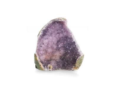 Amethyst Druse Rainbow Cut Base UR