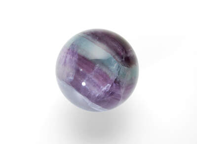 Fluorite Rainbow Sphere