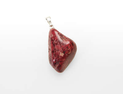 Garnet Grossular South Africa Tumbled Pendant