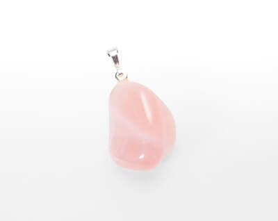 Rose Quartz Tumbled Pendant