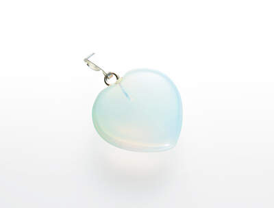 Opalite Heart Pendant