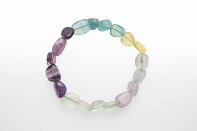 Fluorite Rainbow Tumbled