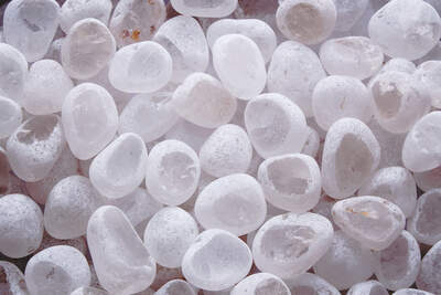 Rock Crystal Ema Eggs