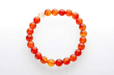 Carnelian Bead