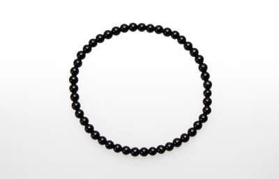 Spinel Black Bead