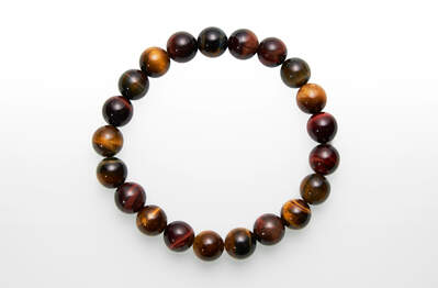 Tiger's Eye MIX (TE+BE+FE) Bead for Men