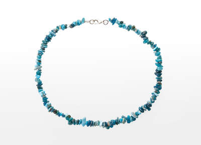 Apatite Blue Chips Necklace