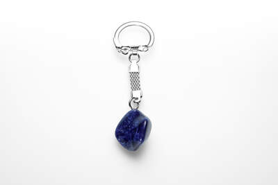 Sodalite Key Ring