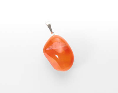 Carnelian Tumbled Pendant