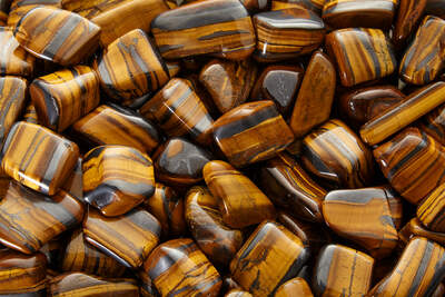 Tiger`s Eye with Hematite