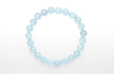 Aquamarine Bead