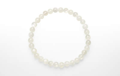 Moonstone White Bead