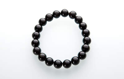 Tourmaline Black Bead