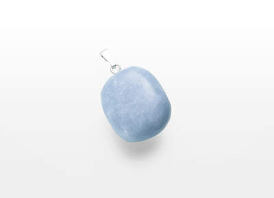 Angelite Tumbled Pendant