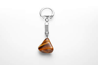 Tiger’s Eye Key Ring