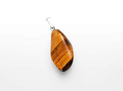 Tiger’s Eye Tumbled Pendant