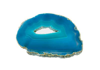 Agate Slice Teal