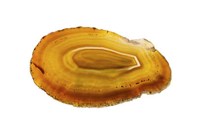 Agate Slice Natur B