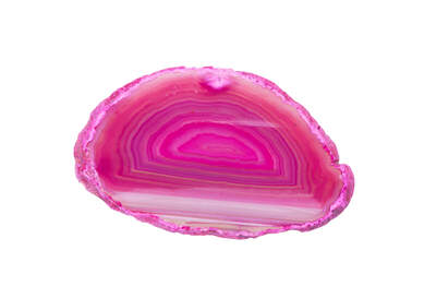 Agate Slice Pink B