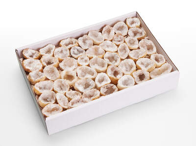 Rock Crystal Geode Box