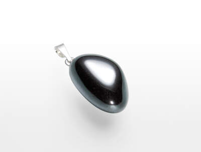Hematite Tumbled Pendant