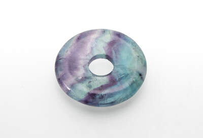 Fluorite Rainbow Donut