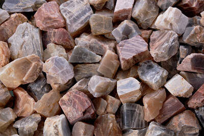 Moon Stone MIX Rough