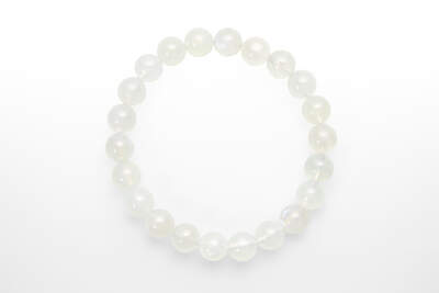 Moonstone White AA Bead