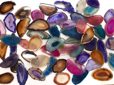 Agate Slices MIX